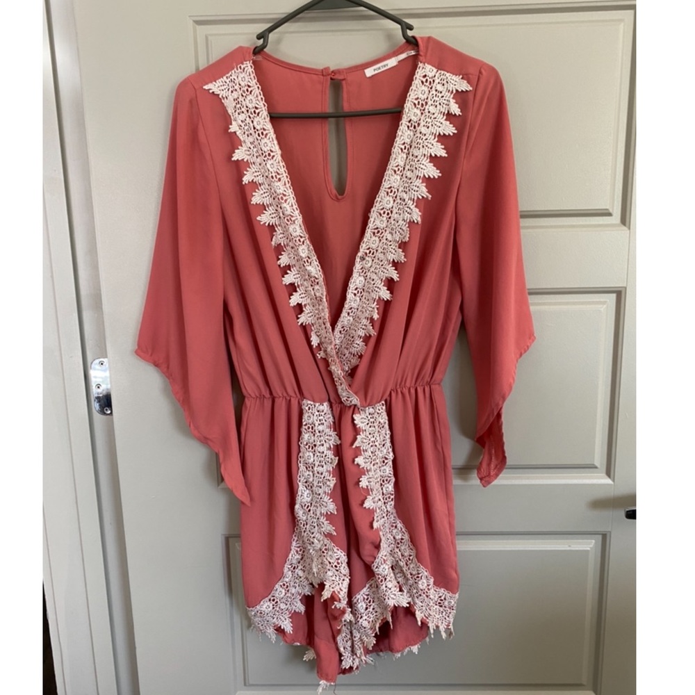 Romper with Lace.